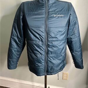 Columbia Men's Dark Blue Puffer Jacket